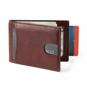 Bifold Wallet for Men with Money Clip Card Holder,Pocket Wallet,Reliable,Best Fits 6-8 cards plus Wallet